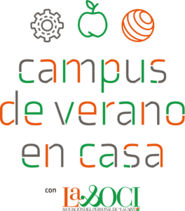 cartel de campus de verano en casa